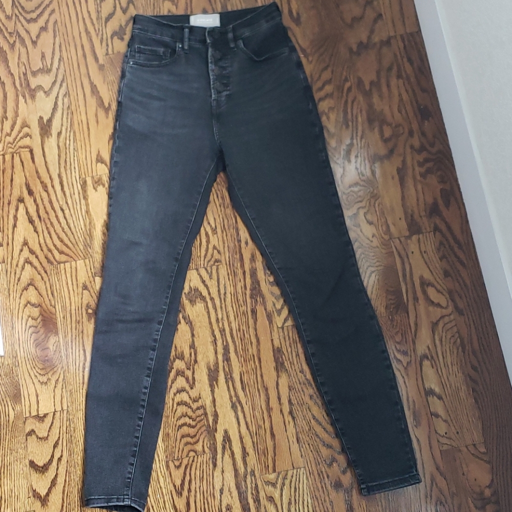 Everlane high rise skinny jeans